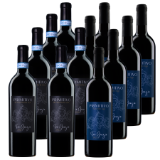 TreGrazie Vorteilspaket 12 x 75 cl Primitivo di Manduria DOC u. Primitivo del Salento IGP