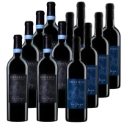 TreGrazie Vorteilspaket 12 x 75 cl Primitivo di Manduria DOC u. Primitivo del Salento IGP